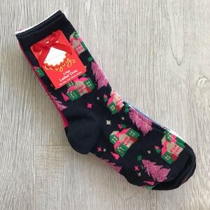 Festive Holiday Crew Socks - 3 Pairs